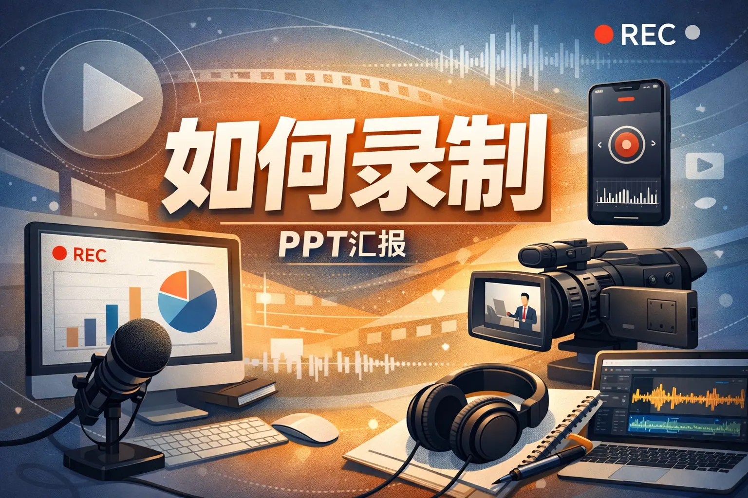 ppt汇报如何录制