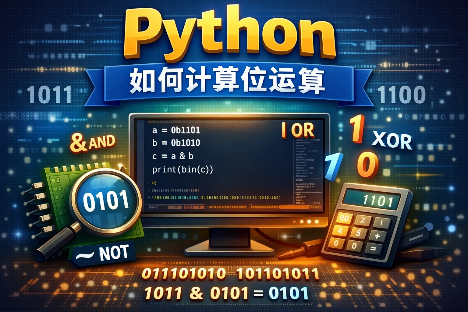 python如何计算位运算
