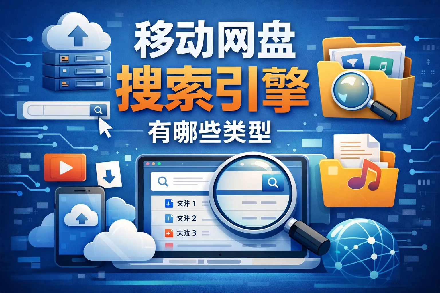 移动网盘搜索引擎有哪些类型