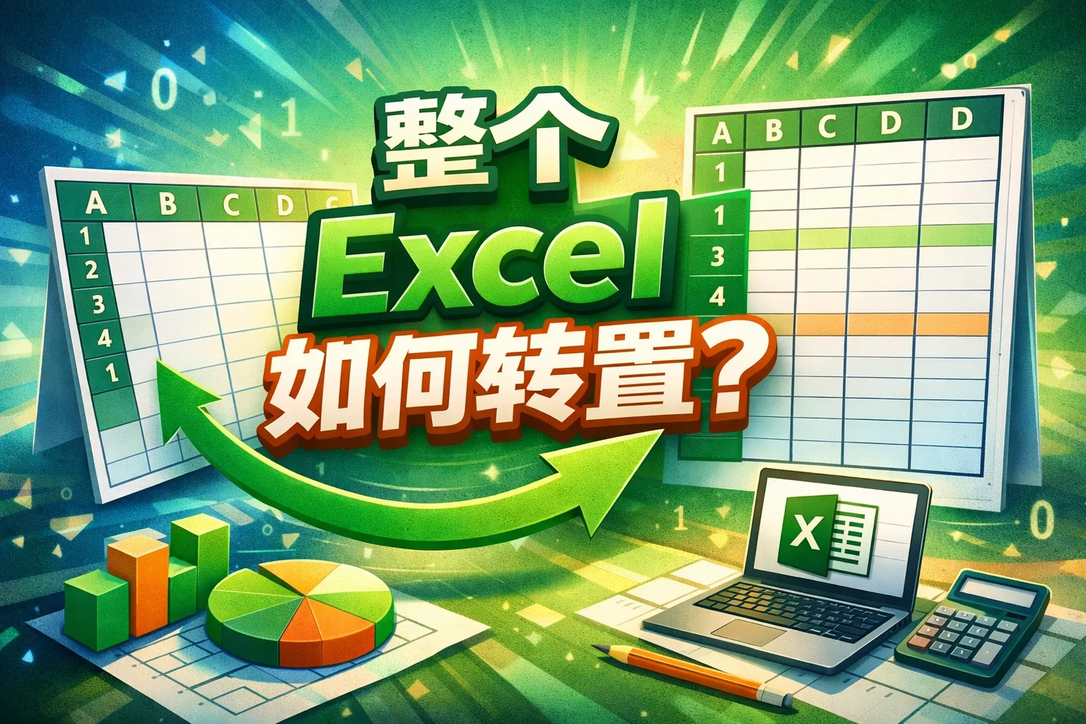 整个excel如何转置