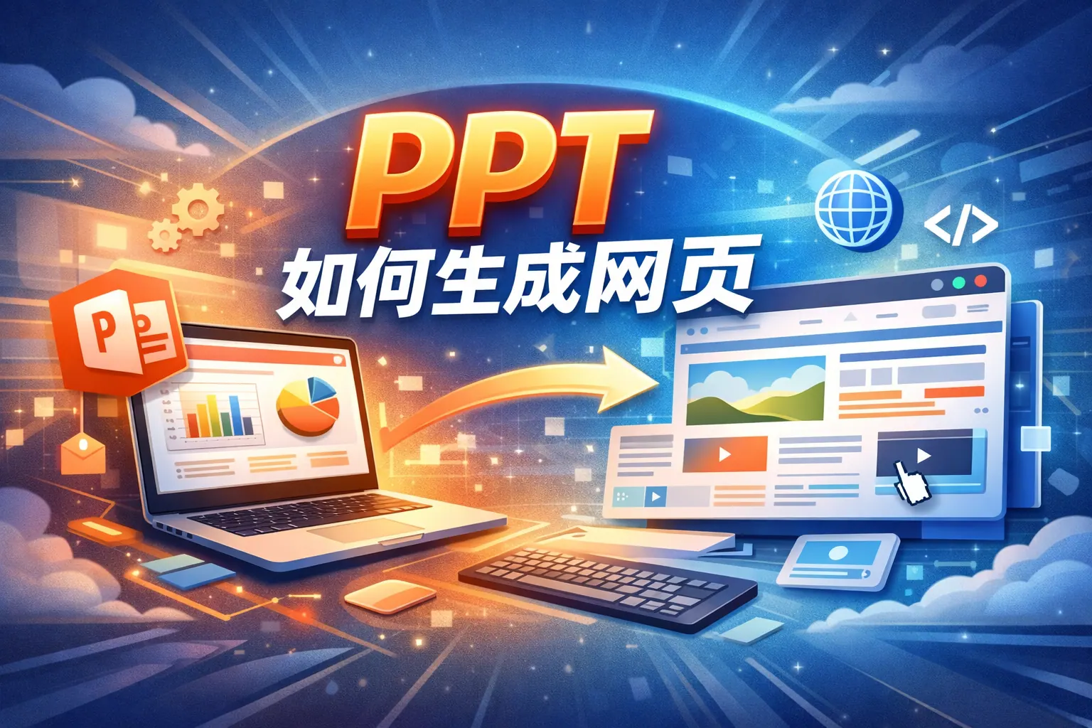 ppt如何生成网页