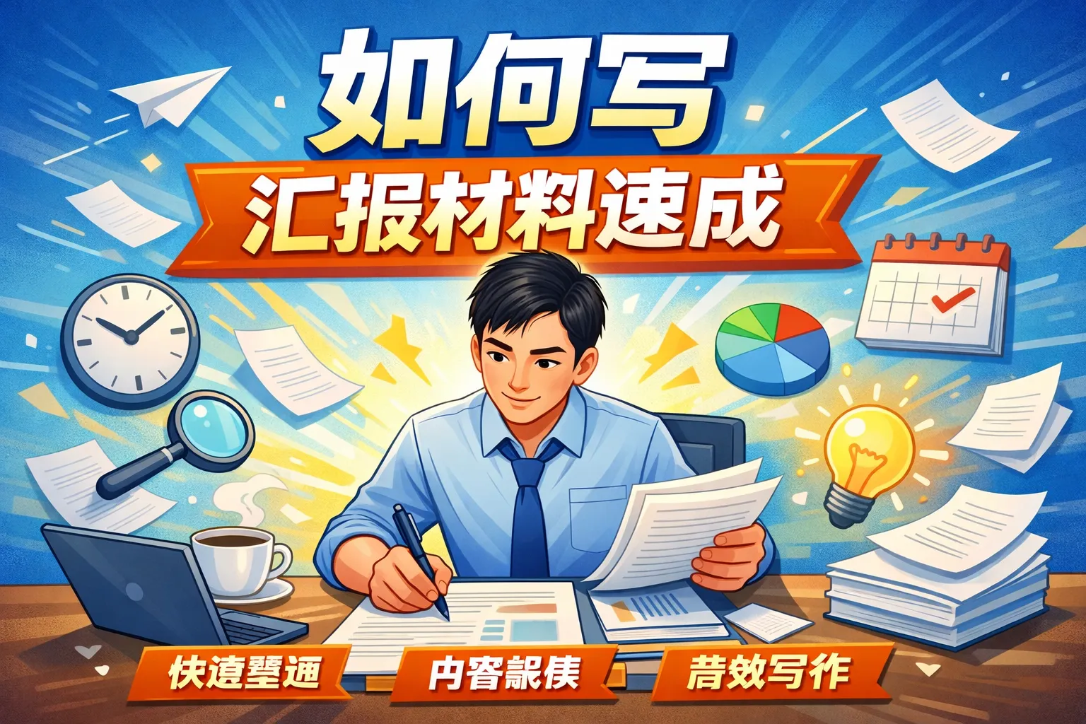 如何写汇报材料速成