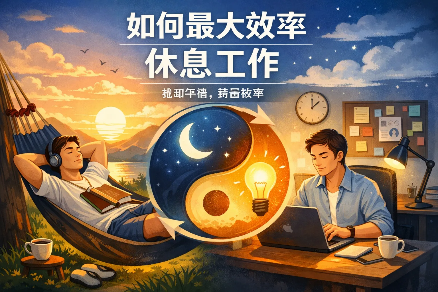 如何最大效率休息工作