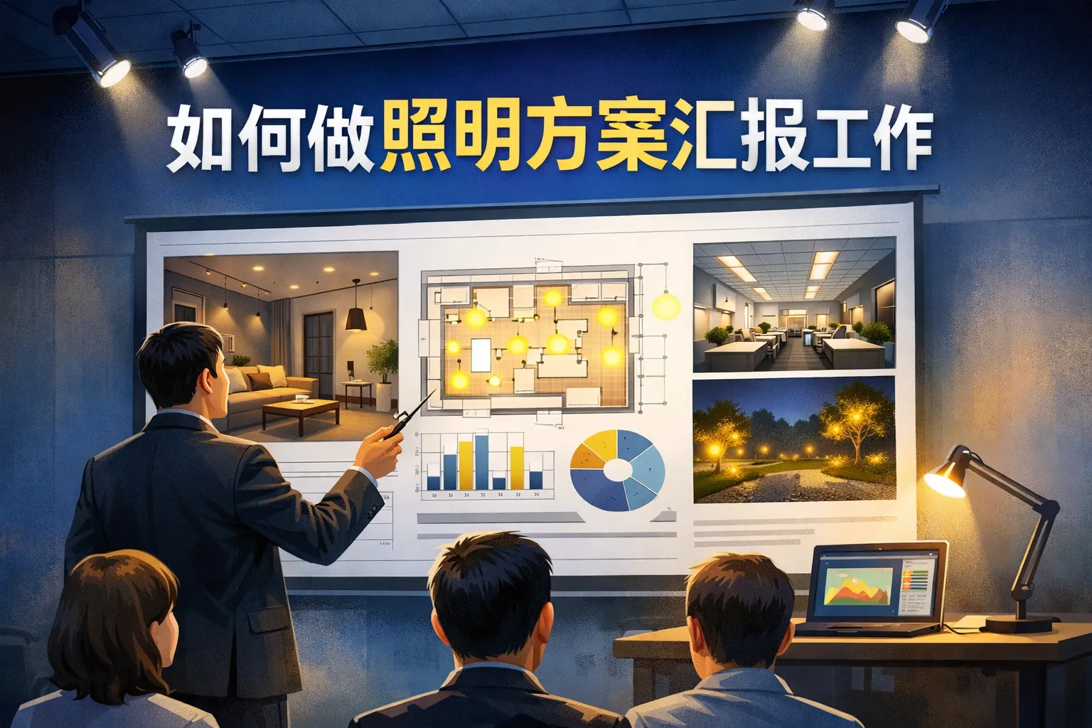 如何做照明方案汇报工作