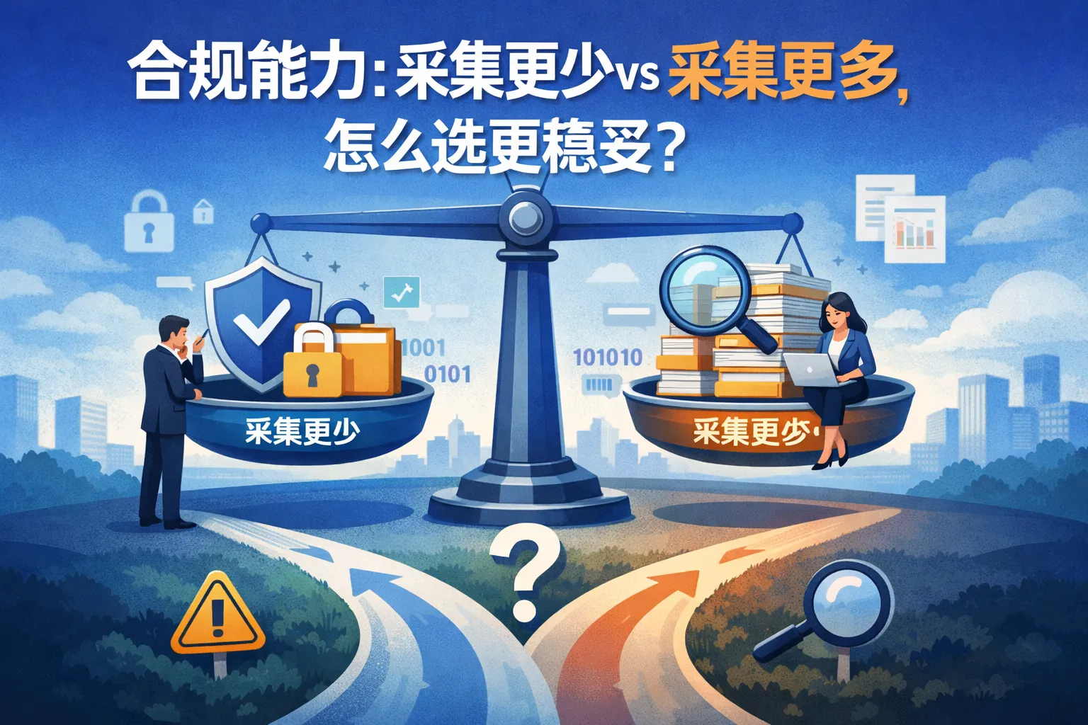 合规能力:采集更少vs采集更多,怎么选更稳妥?