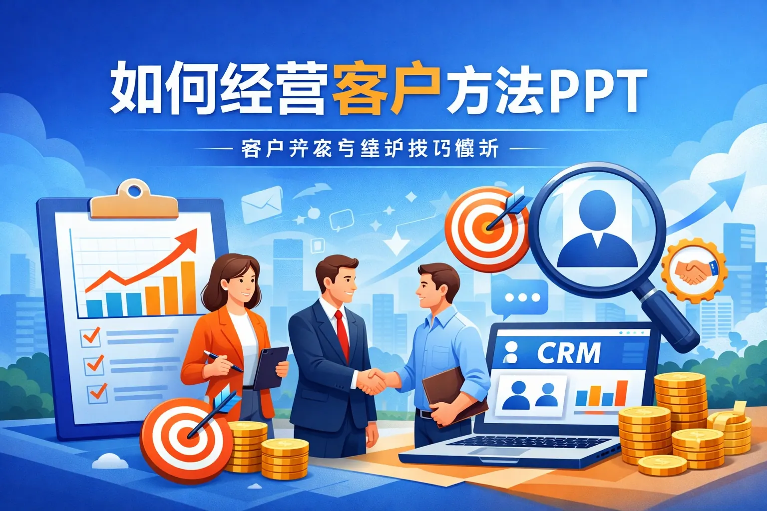 如何经营客户方法PPT