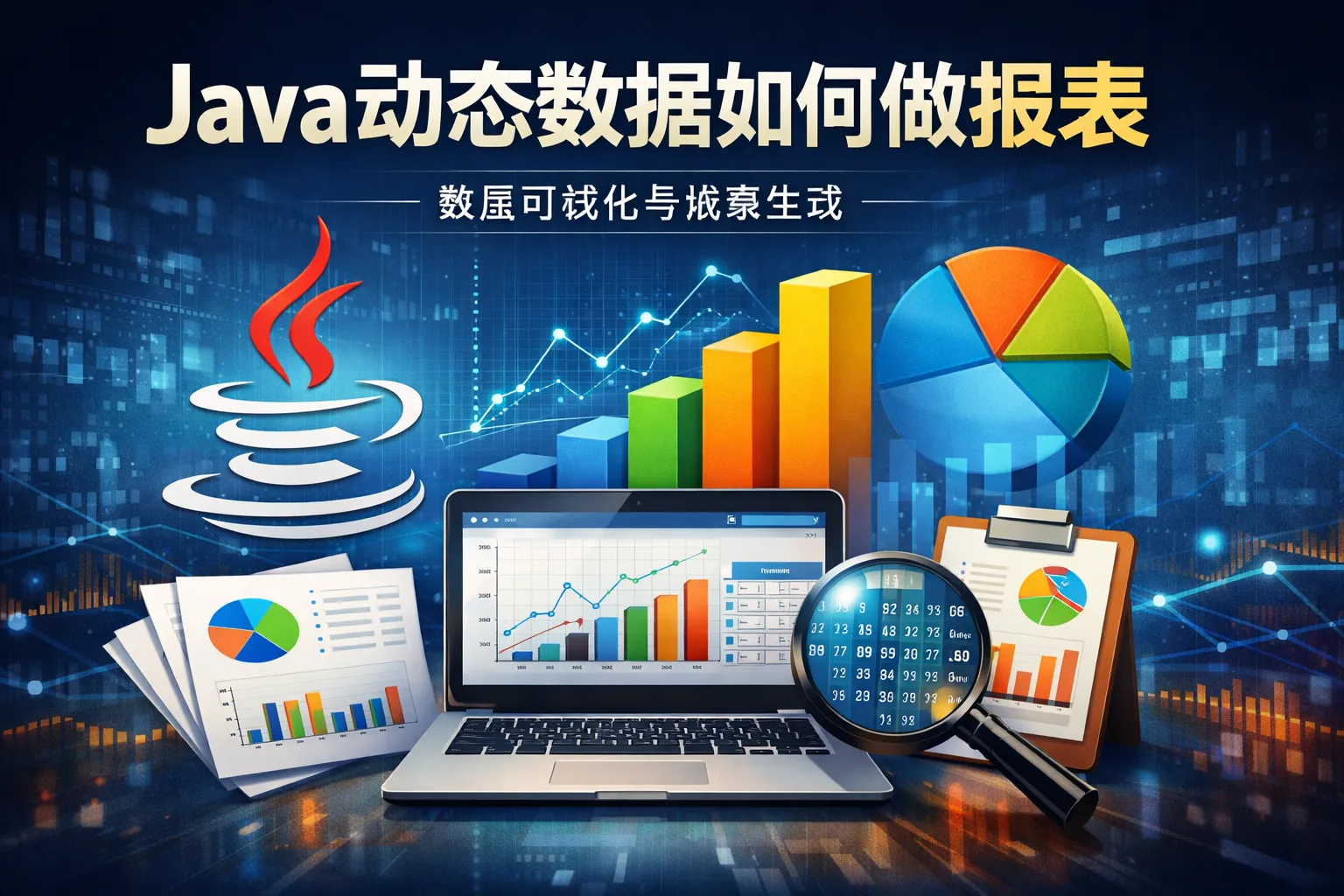 java动态数据如何做报表
