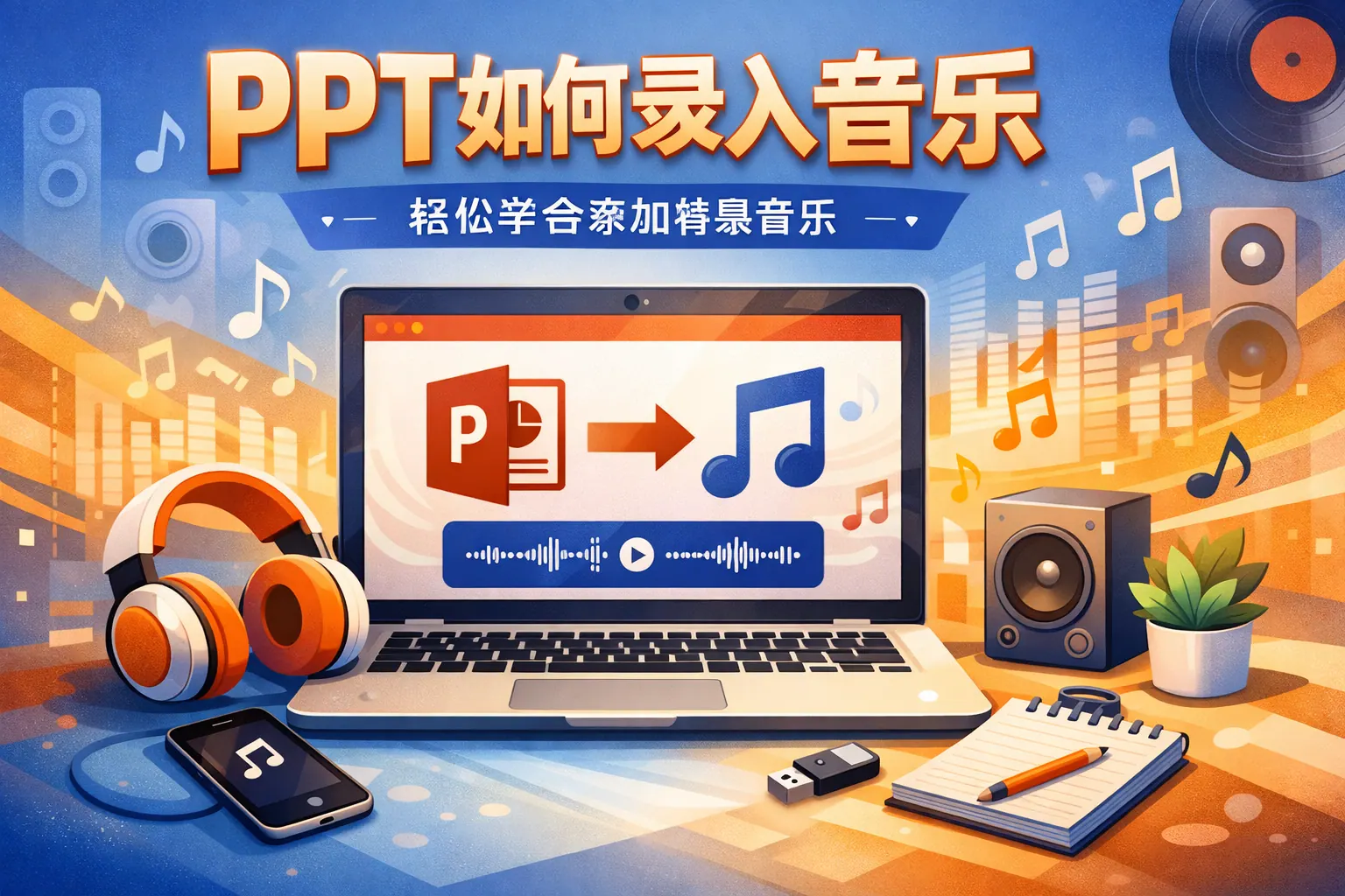 ppt如何录入音乐