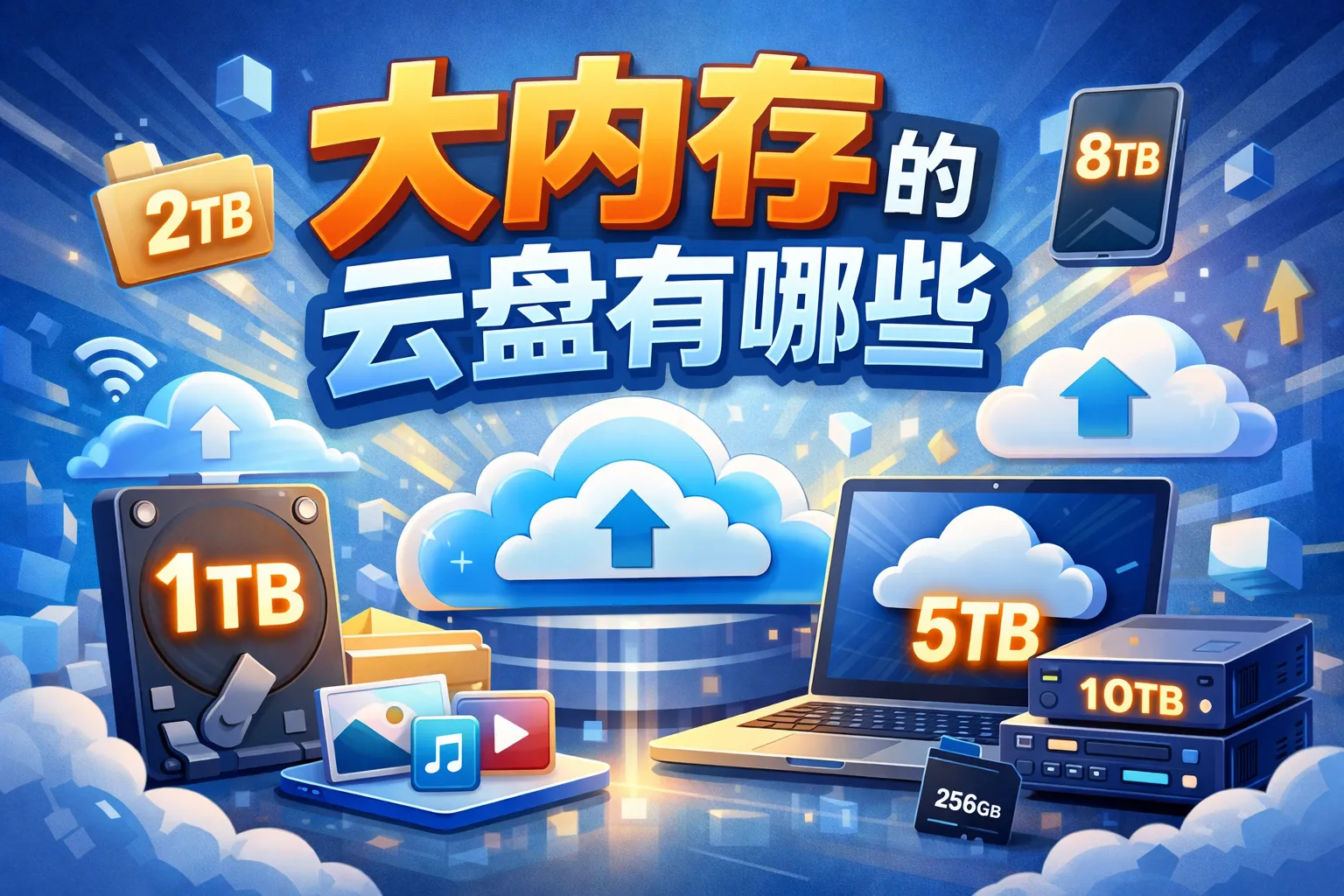 大内存的云盘有哪些