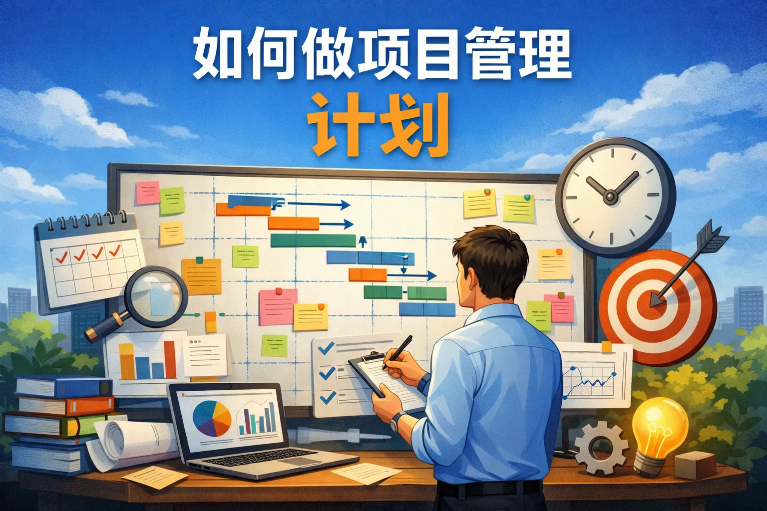 如何做项目管理 计划