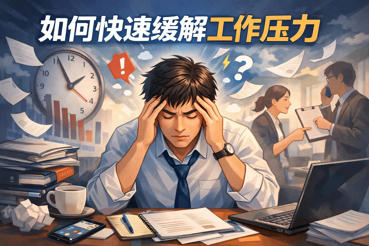 如何快速缓解工作压力