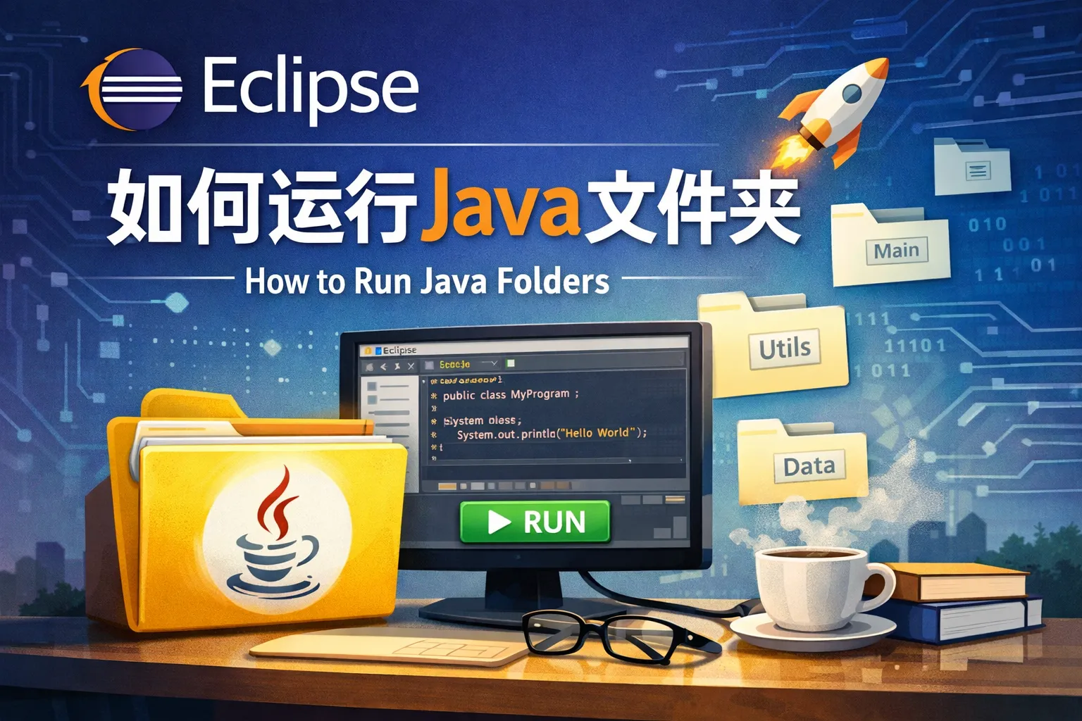 eclipse如何运行java文件夹