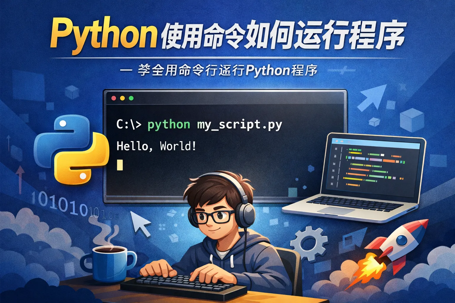 python使用命令如何运行程序
