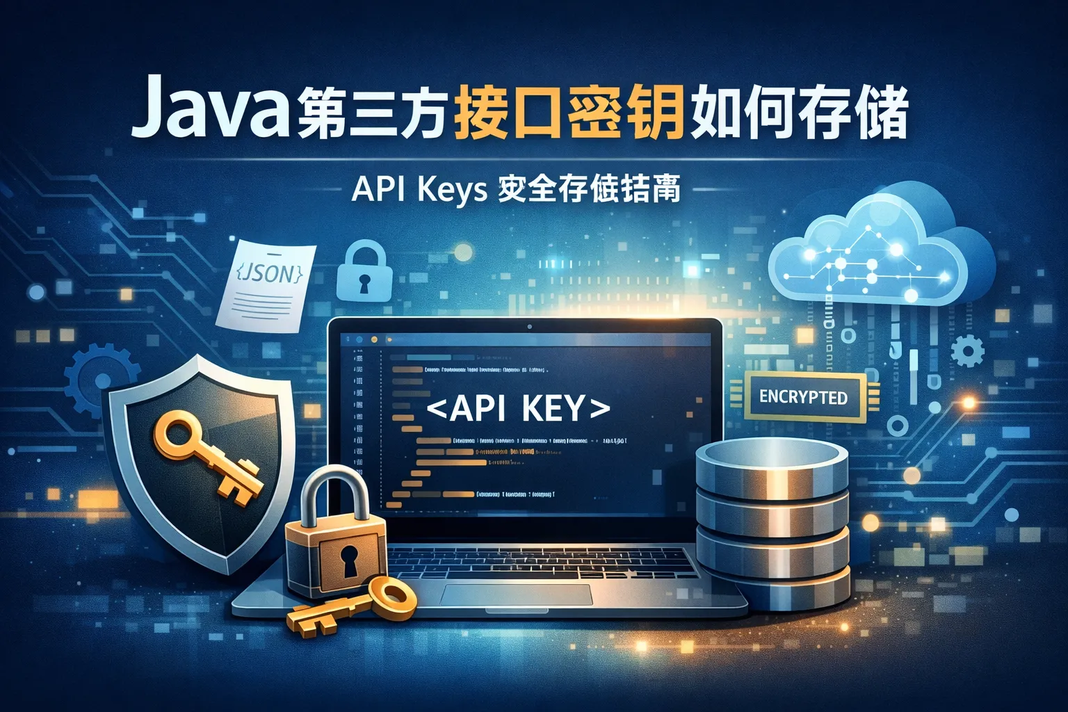 java第三方接口密钥如何存储