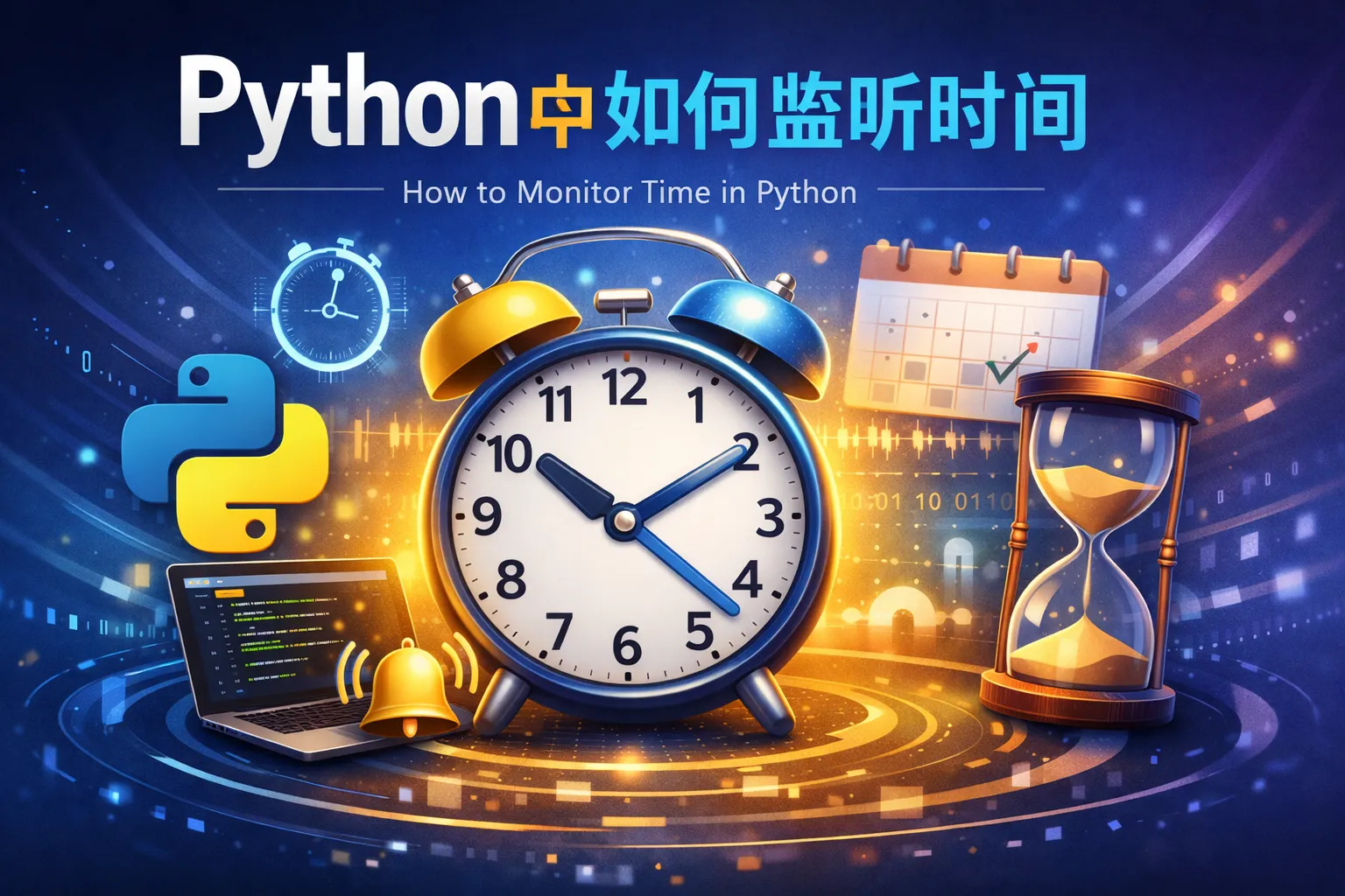 python中如何监听时间