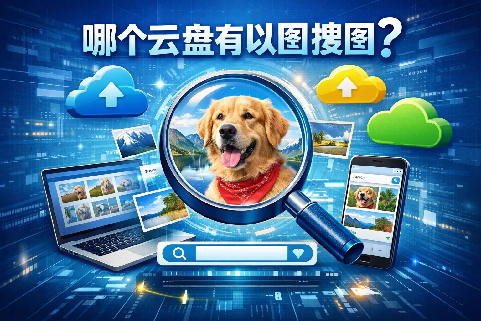 哪个云盘有以图搜图