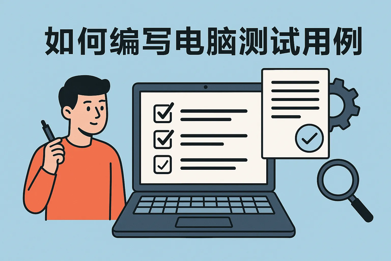 如何编写电脑测试用例