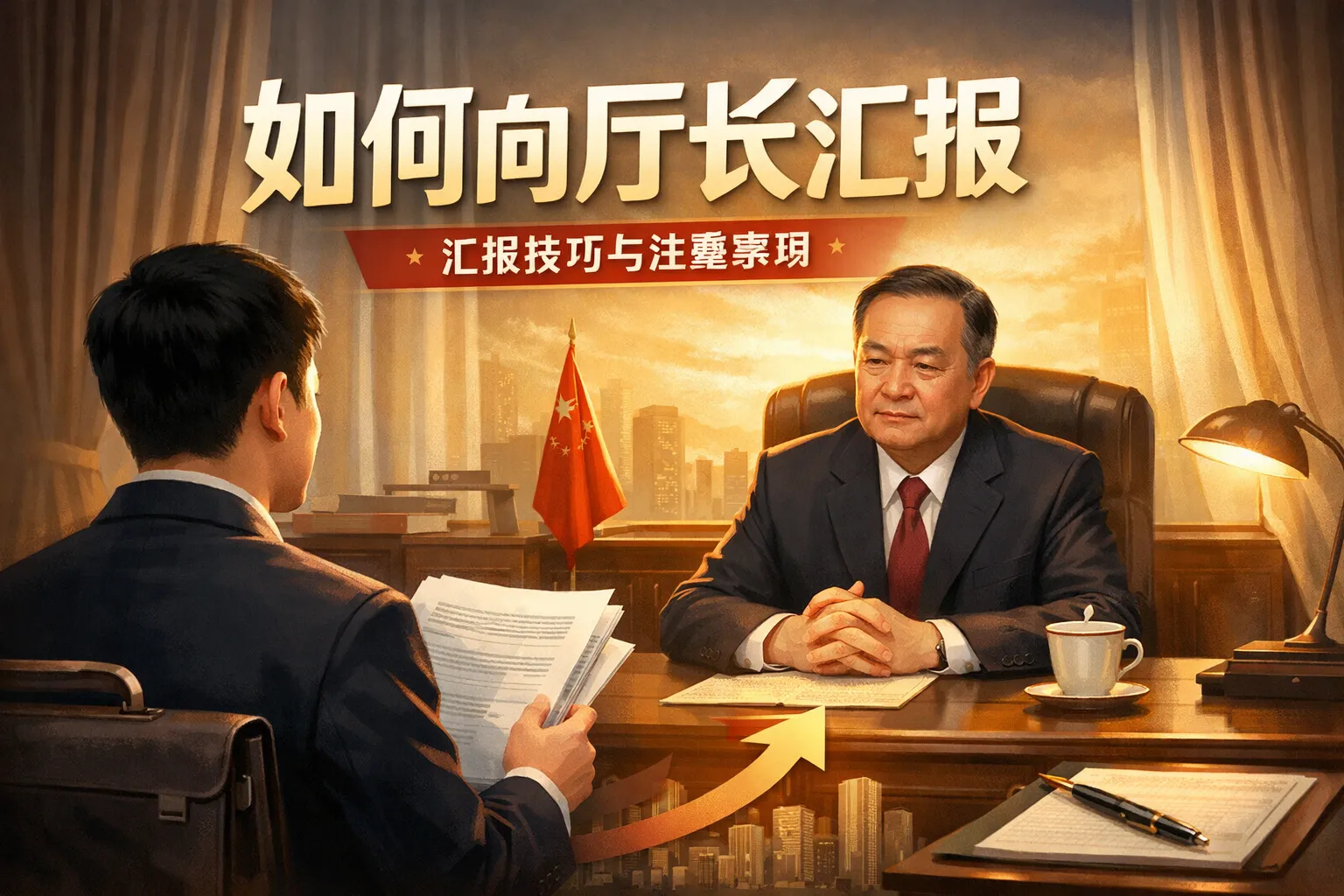 如何向厅长汇报