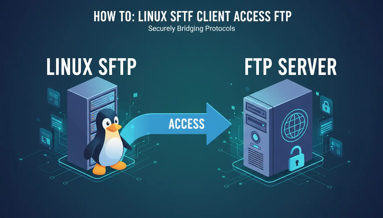 linux的sftp如何访问ftp