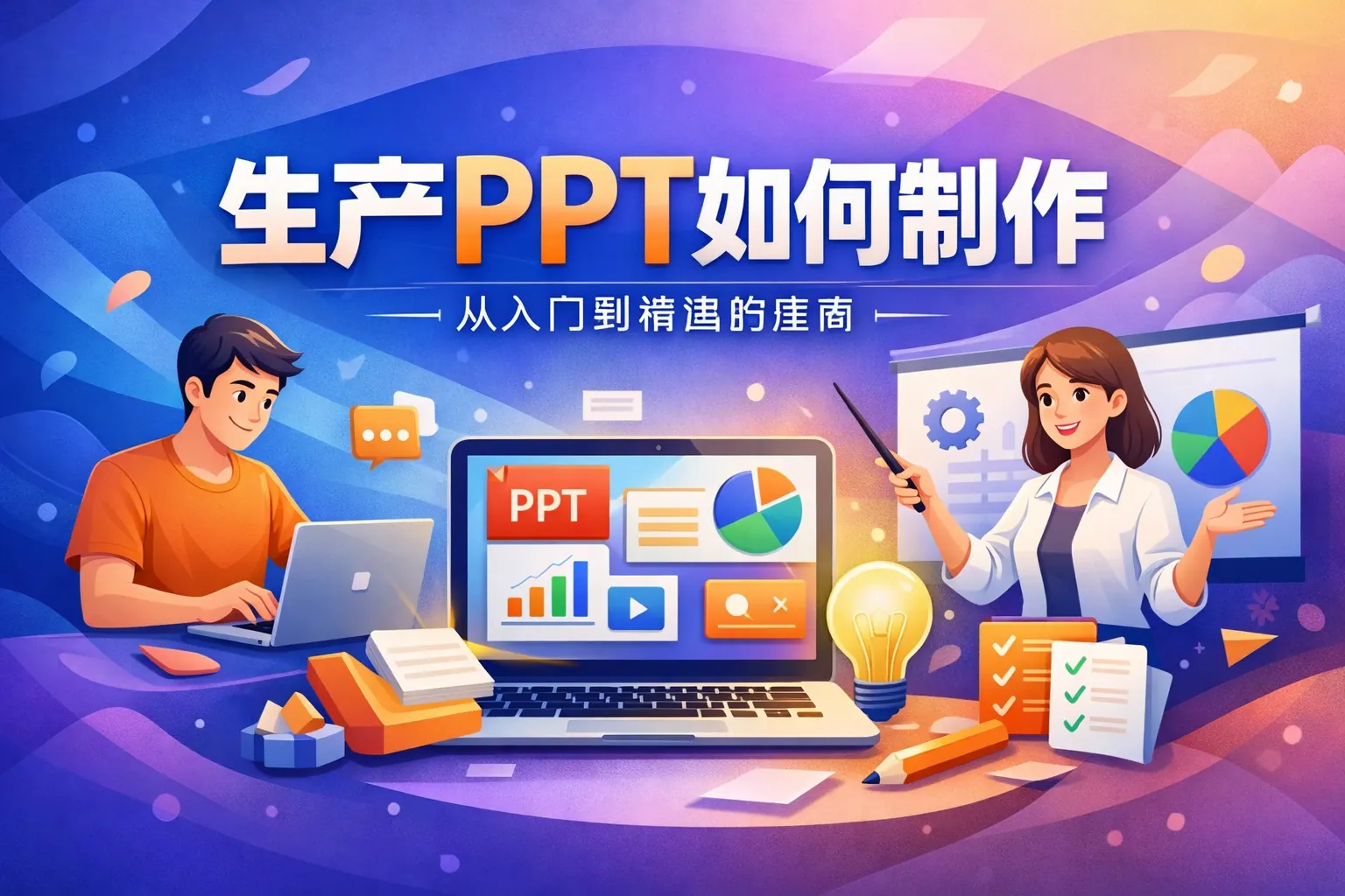 生产PPT如何制作