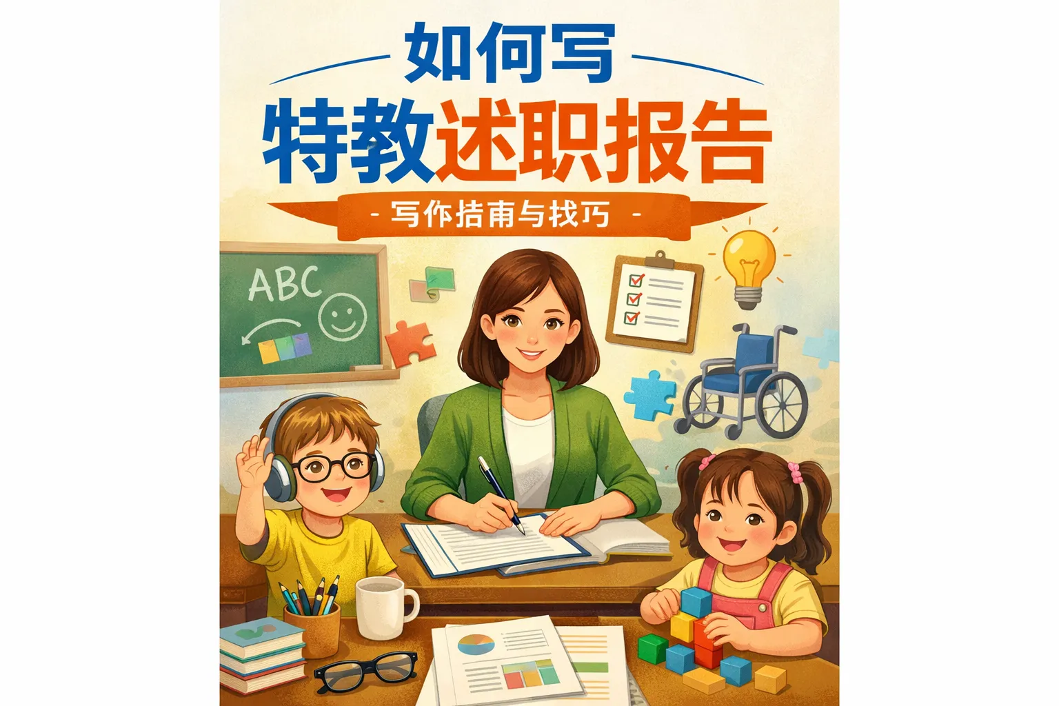 如何写特教述职报告