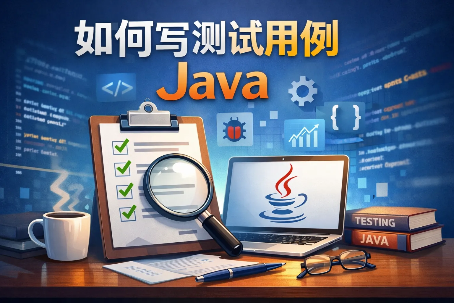 如何写测试用例java