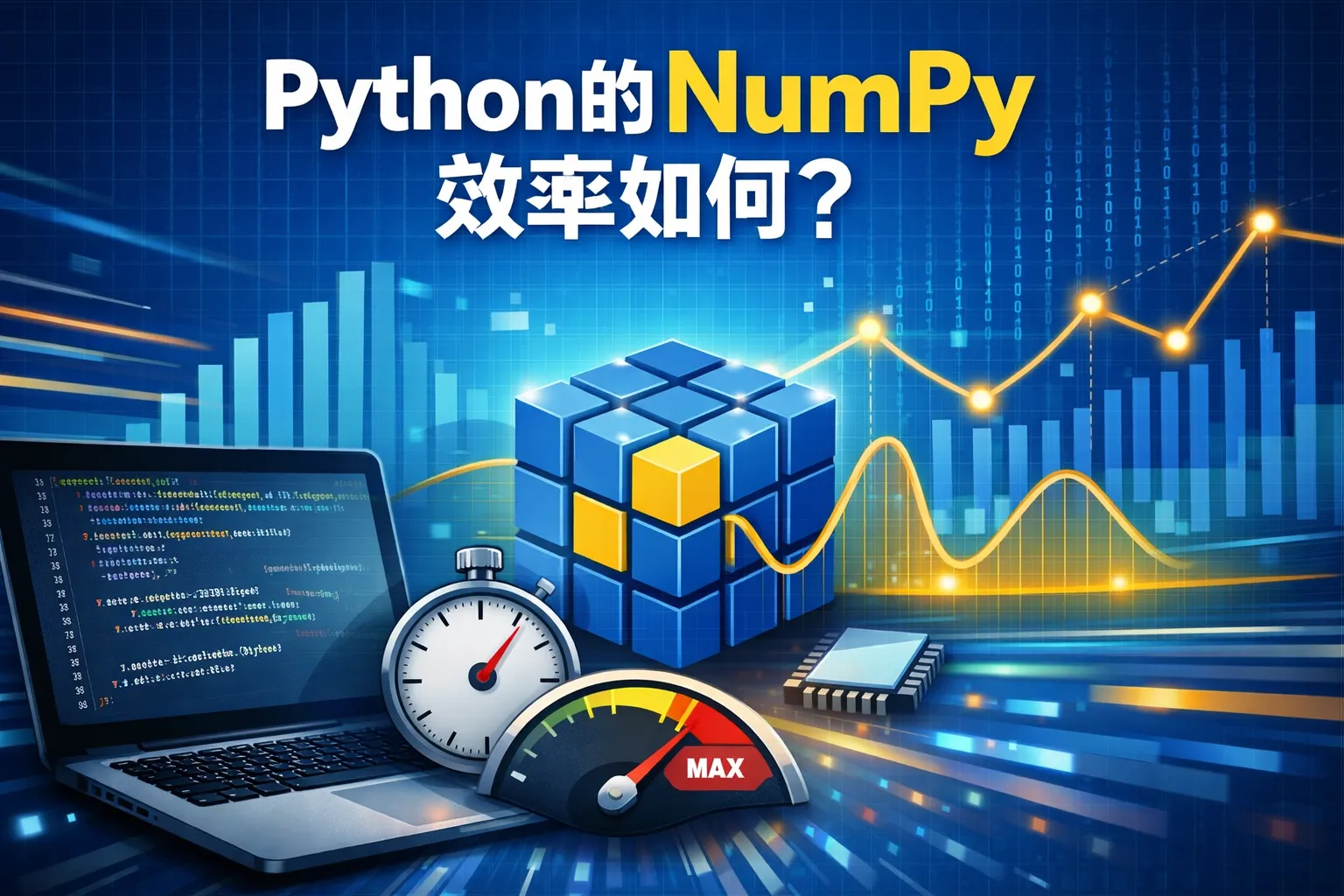 python的numpy效率如何