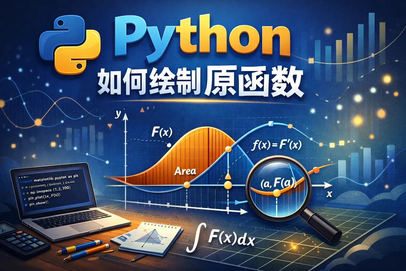 python如何绘制原函数