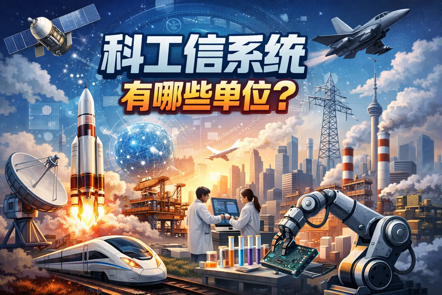 科工信系统有哪些单位