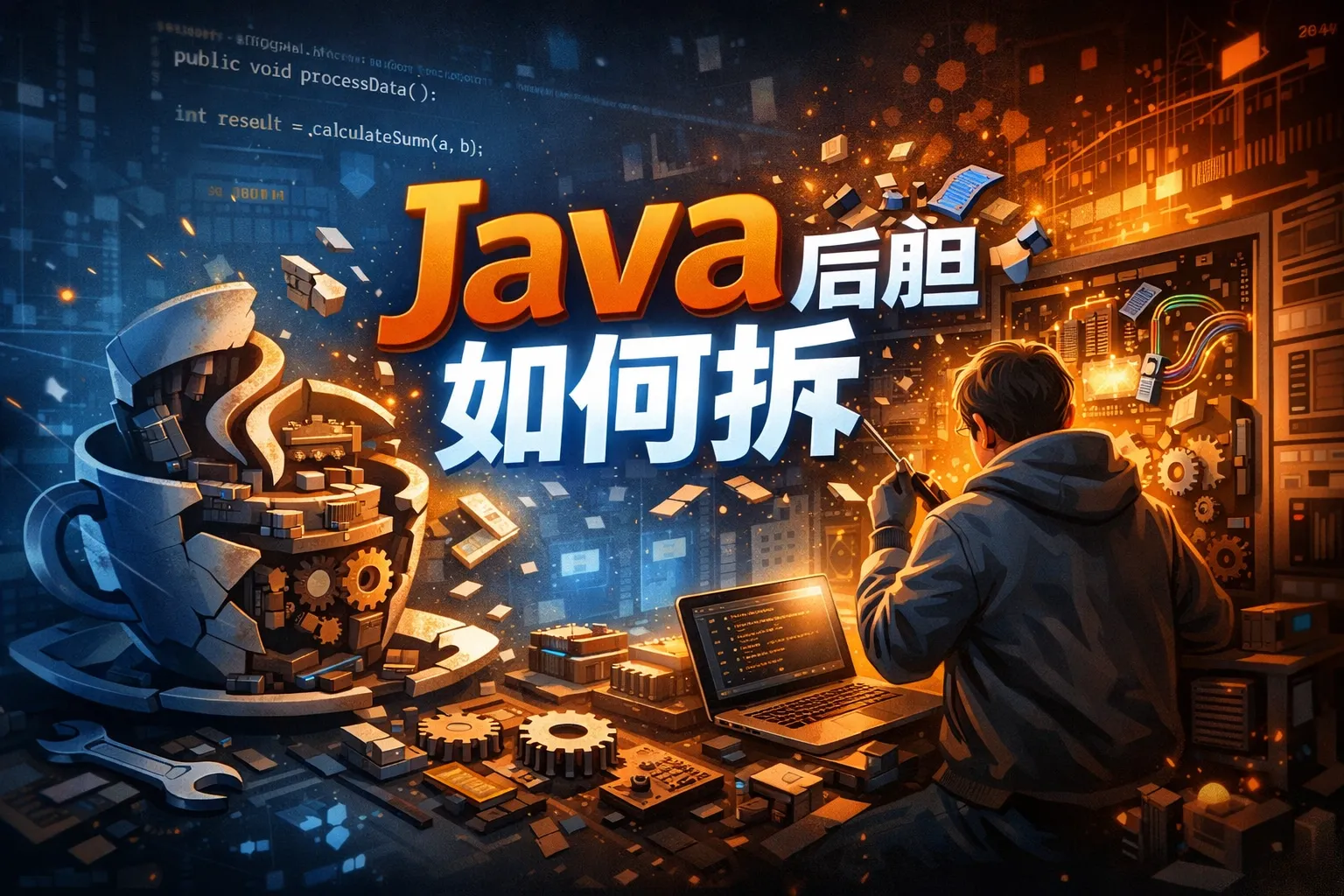 java后胆如何拆
