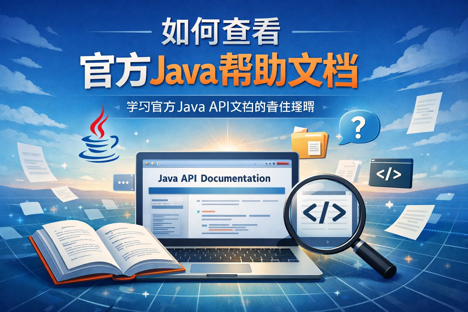 如何查看官方java帮助文档