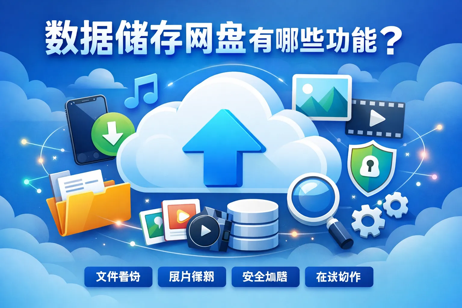 数据储存网盘有哪些功能