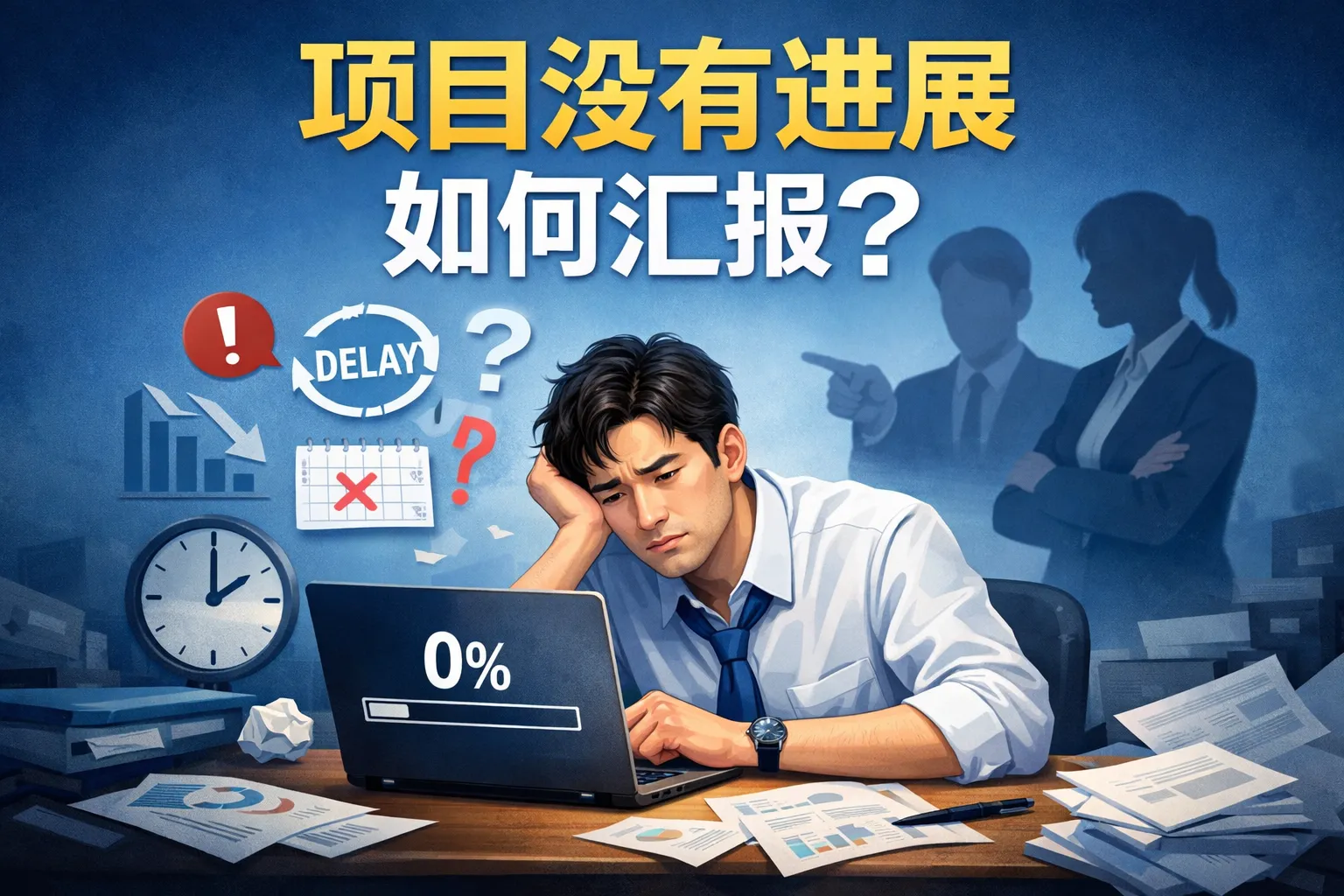 项目没有进展如何汇报