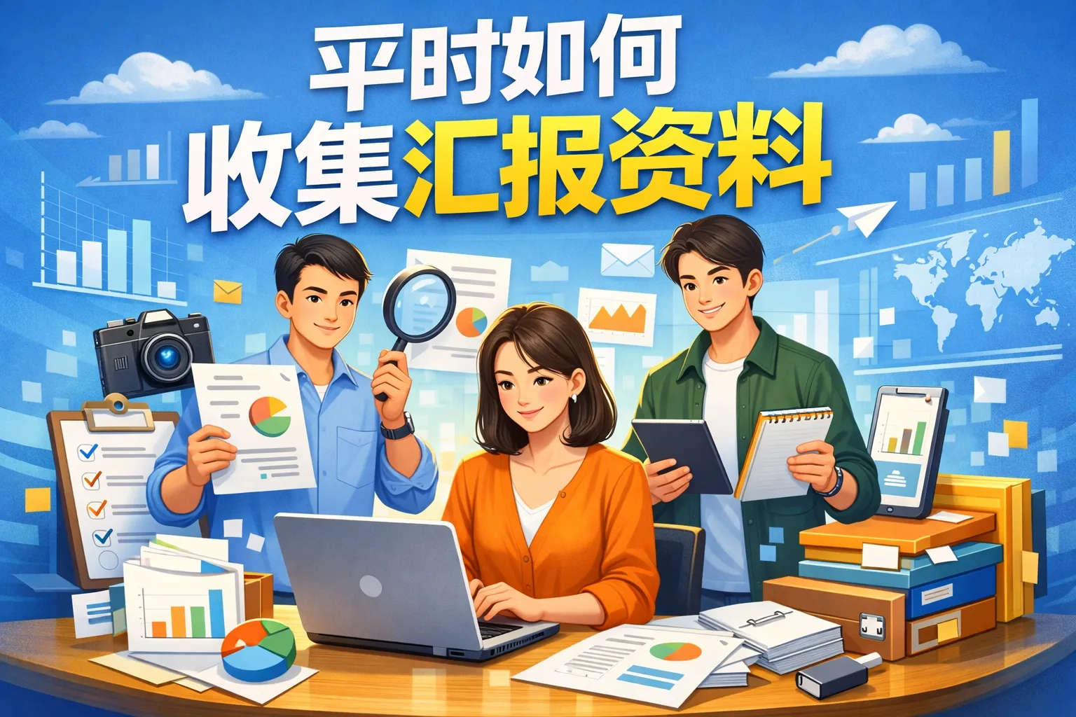 平时如何收集汇报资料