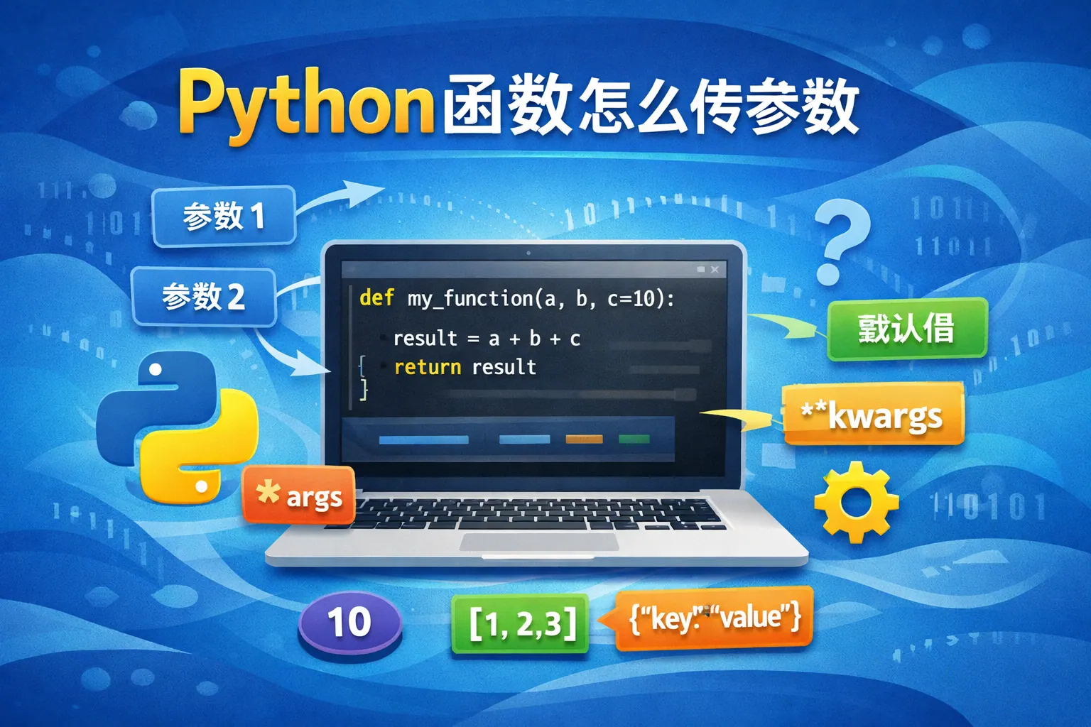 python函数怎么传参数