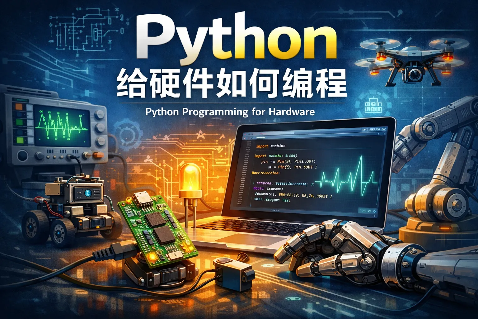 python给硬件如何编程