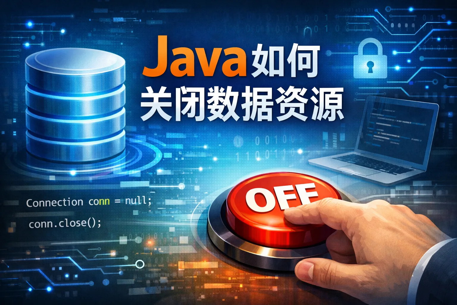 java如何关闭数据库资源