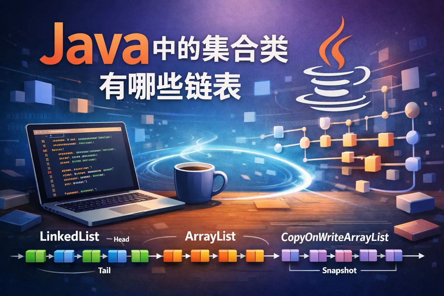 java中的集合类有哪些链表