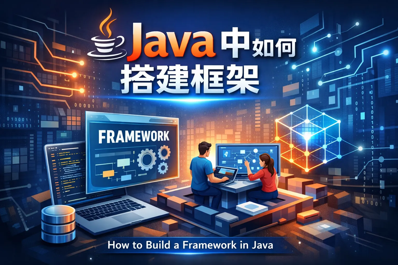 java中如何搭建框架