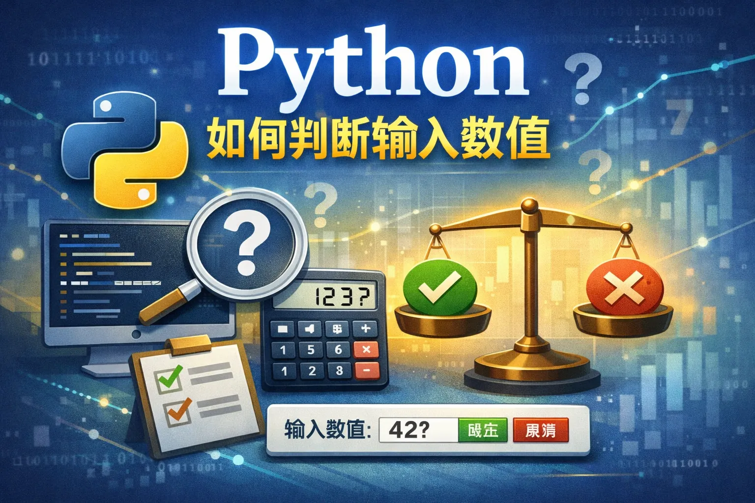 python如何判断输入数值
