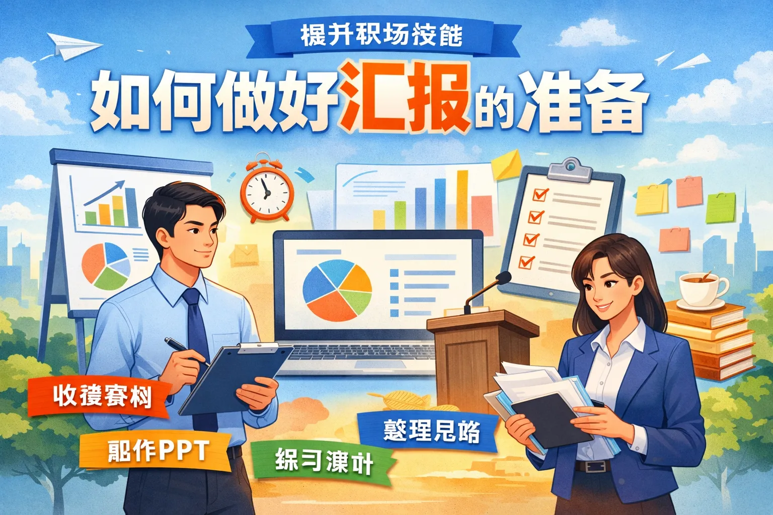 如何做好汇报的准备