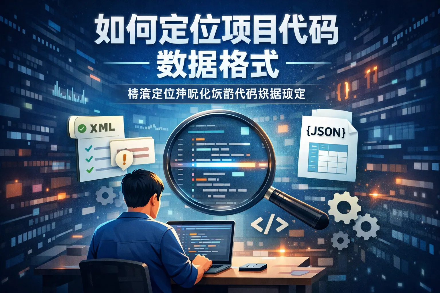 如何定位项目代码数据格式