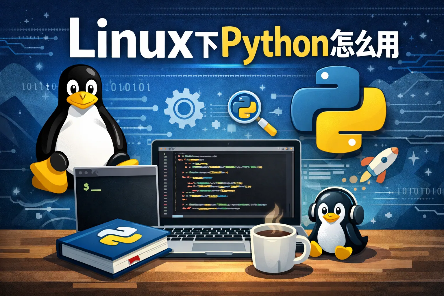 linux下python怎么用