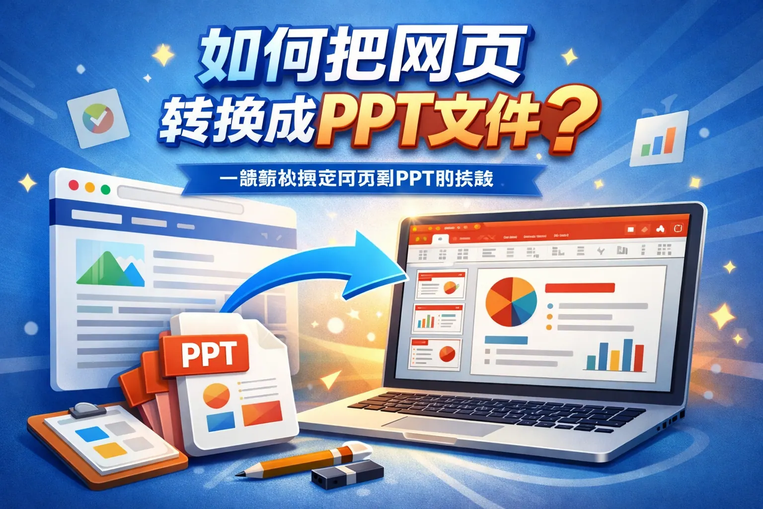 如何把网页转换成ppt文件