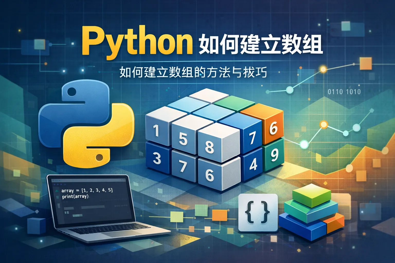 python 如何建立数组