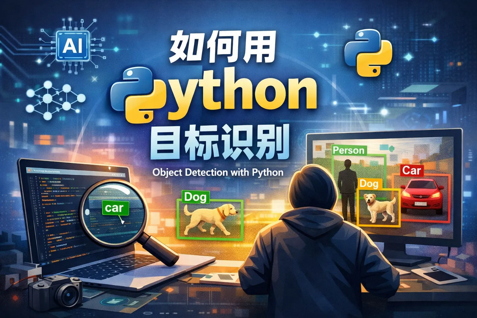 如何用python目标识别