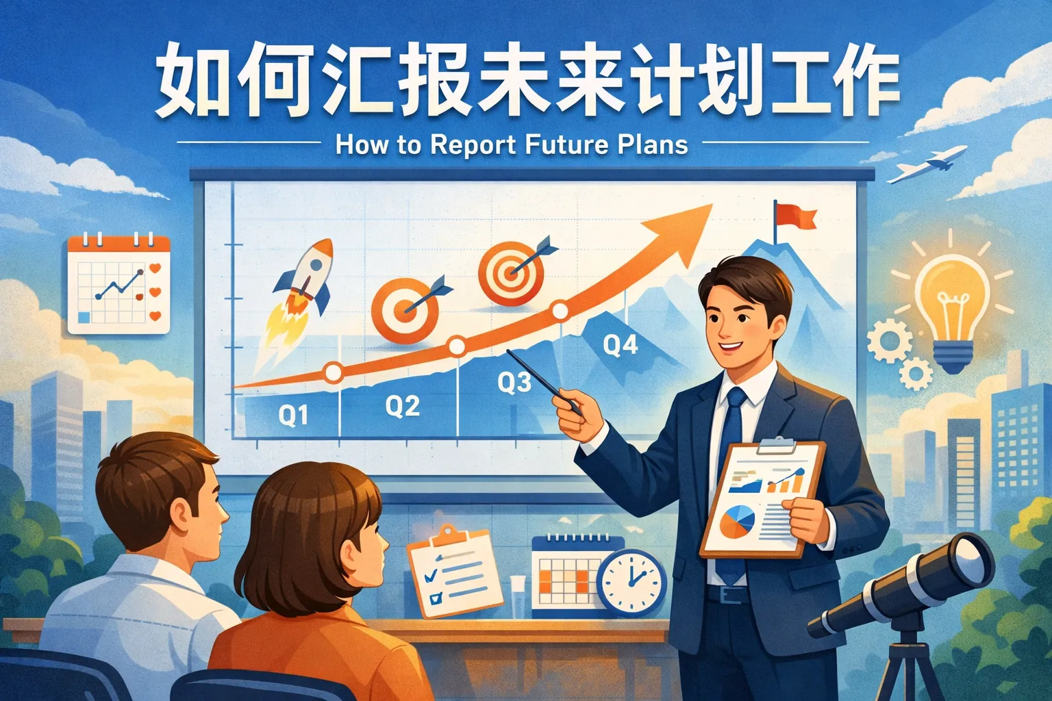 如何汇报未来计划工作