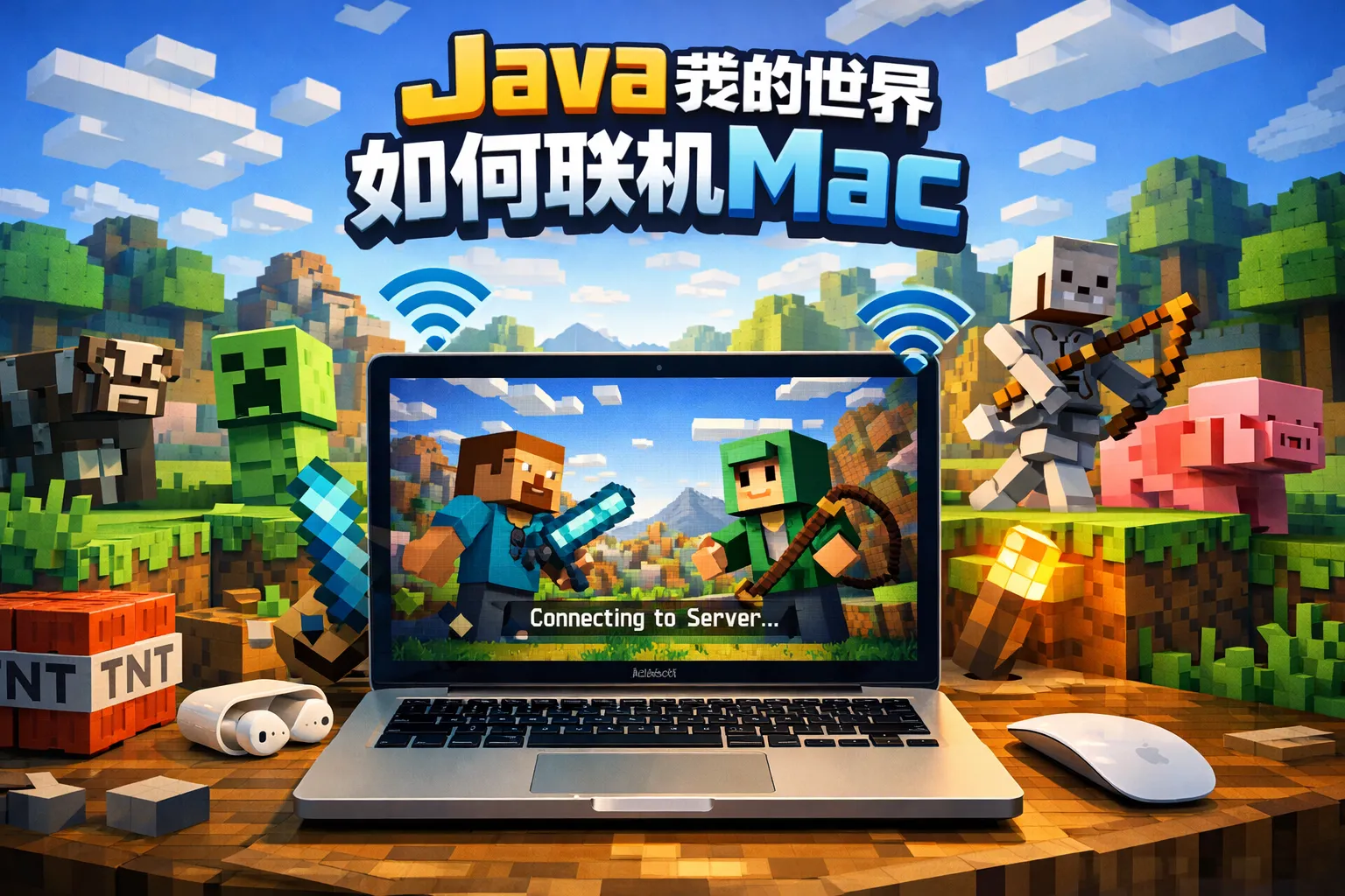 java我的世界如何联机mac