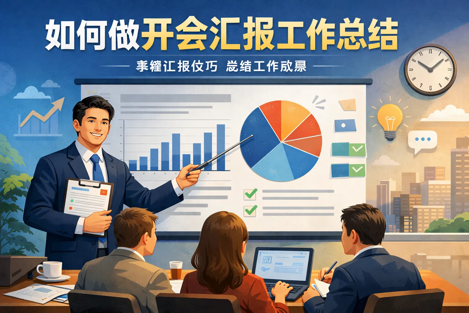 如何做开会汇报工作总结