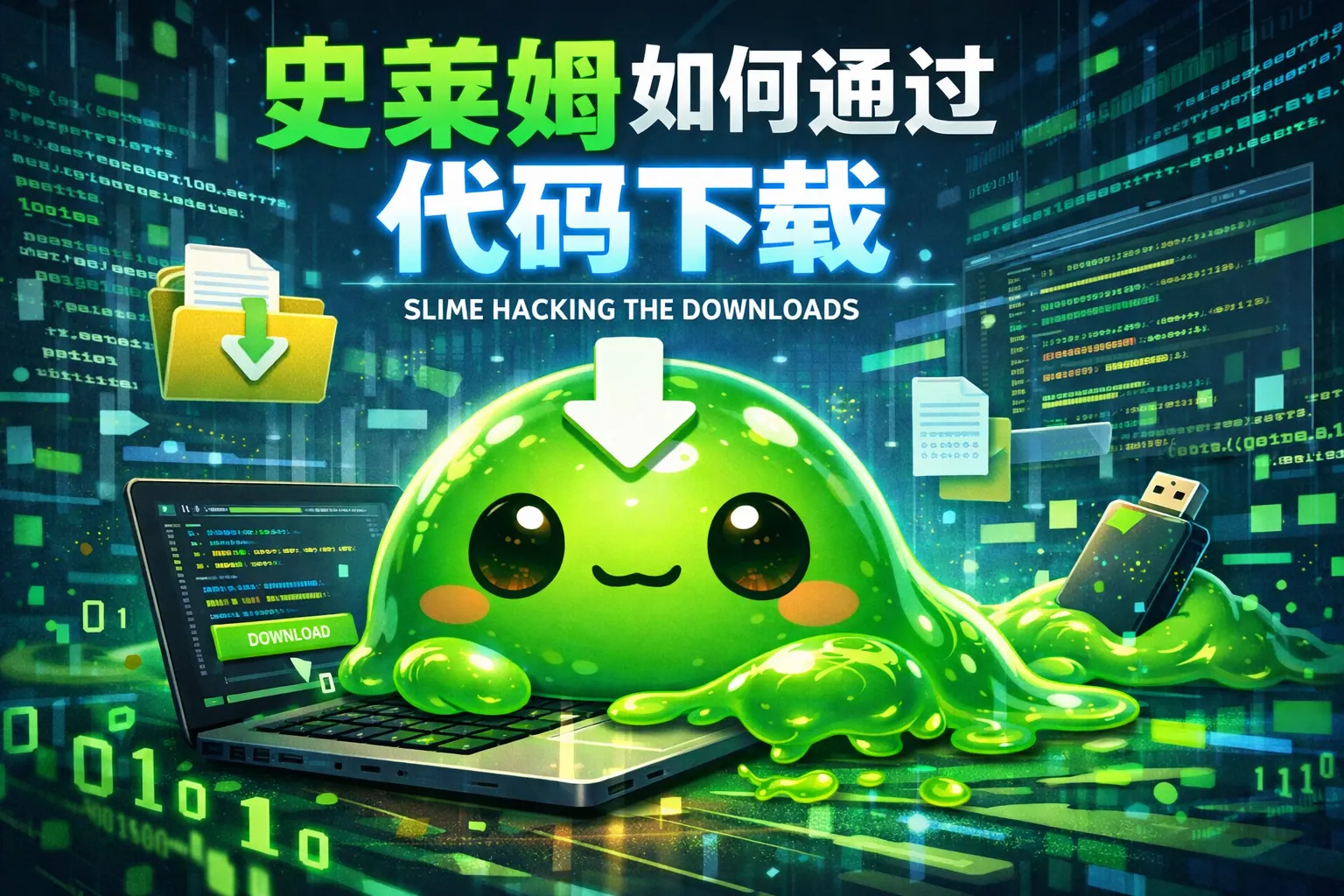 史莱姆如何通过代码下载